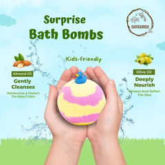 Surprise Toy Organic Bath Bombs for Kids-Pre Booking Only