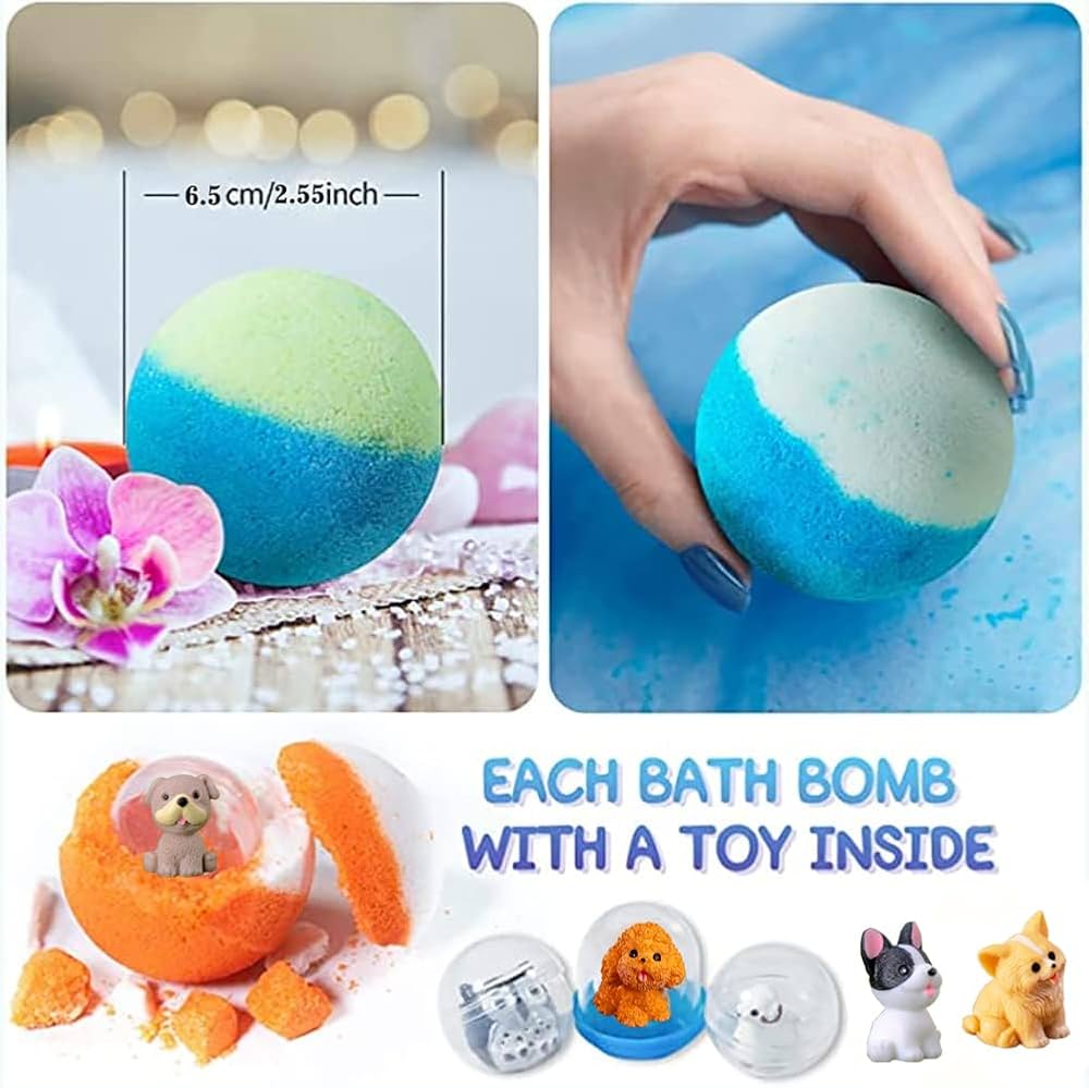 Surprise Toy Organic Bath Bombs for Kids-Pre Booking Only