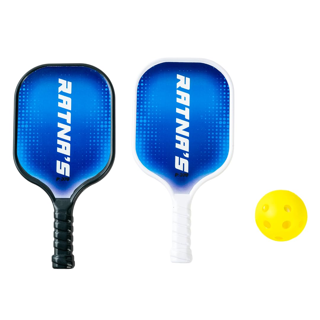 Table Top Pickleball Set, 2 Paddles, 2 Balls, 23 cm Net with Score Counter, Miniature Game for Kids