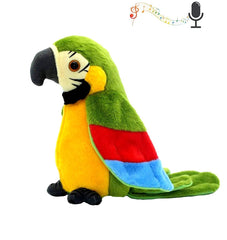 Talk Back Parrot Toy for Kids - Talking Parrot Random Colour
