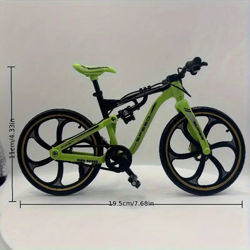 Teenager plastic simulation bicycle model ornament mini bike 1:8 -Any 1