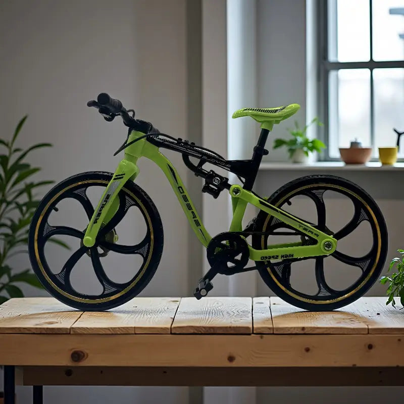 Teenager plastic simulation bicycle model ornament mini bike 1:8 -Any 1