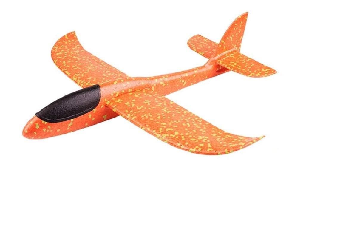Throwing Foam Plane Without Lights 17.5inch Dual Flight Mode, Aeroplane Gliders - Any 1