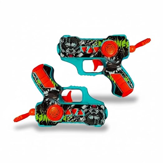 Printed thunder Strike Foam Dart Gun Toy with 6 Soft Bullets-Mini Blaster Toy Gun