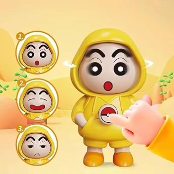 Any 1 Random -Cartoon Face Changing keychain Doll  spin Keychain