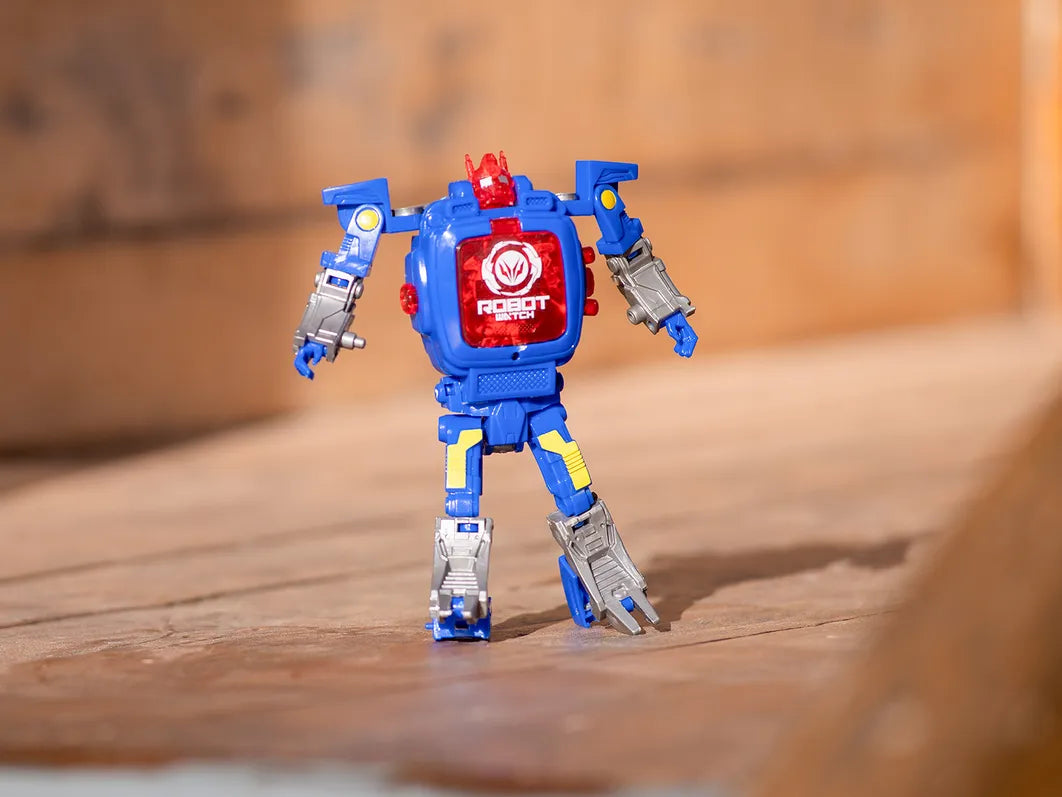 Any 1 -Transformer Robot Toy Convert to Digital Wrist Watch for Kids -Avengers Robot Deformation Watch