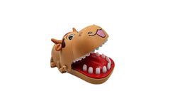 Tricky Cow Finger Biting Game Push Teeth Biting Toy - Safe Cute Portable Funny Gift for Children