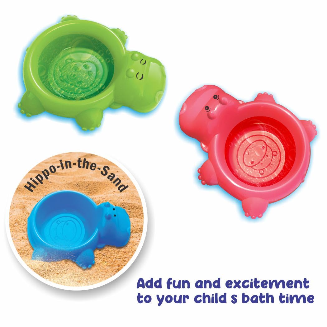 Tripple Fun - 3 in 1 Gift Set with Bath Toys, Rattling Ball and Nesting Eggs