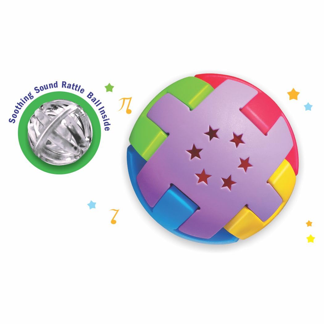 Tripple Fun - 3 in 1 Gift Set with Bath Toys, Rattling Ball and Nesting Eggs