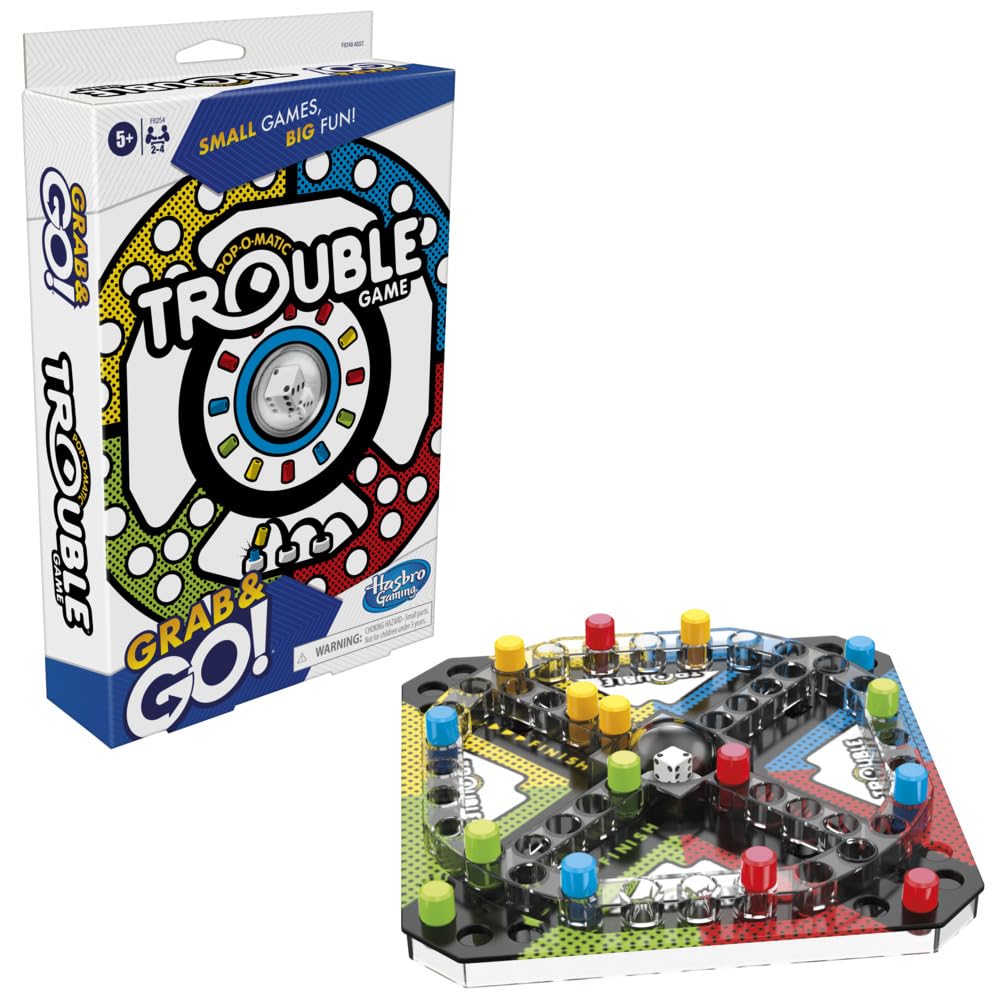 Trouble Grab and Go Game for Kids Ages 5 and Up
