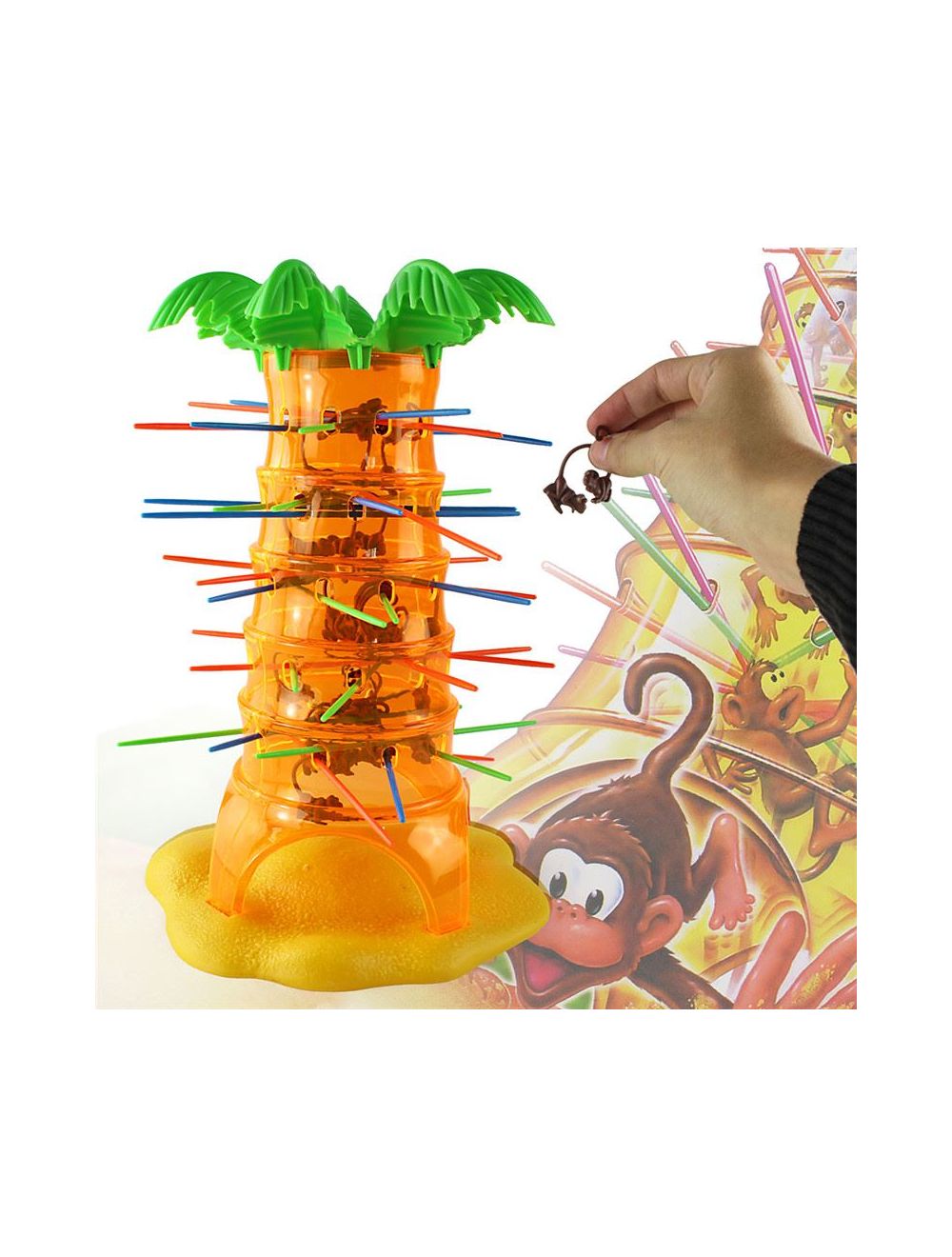 Tumbling Monkey Family Fun Game - Multiplayer