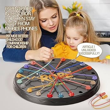 Twisted Rope Puzzle Game, Brainy Knots Rope Untangling Board Game