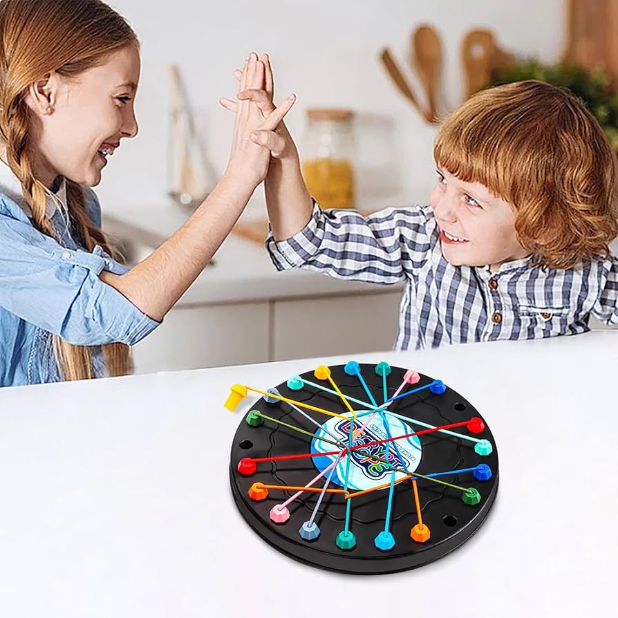 Twisted Rope Puzzle Game, Brainy Knots Rope Untangling Board Game