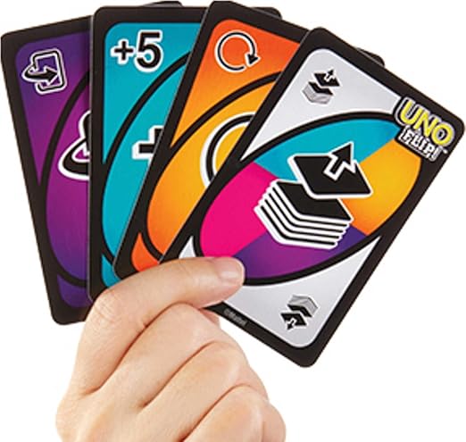UNO Flip Side Card Game - MultiColor