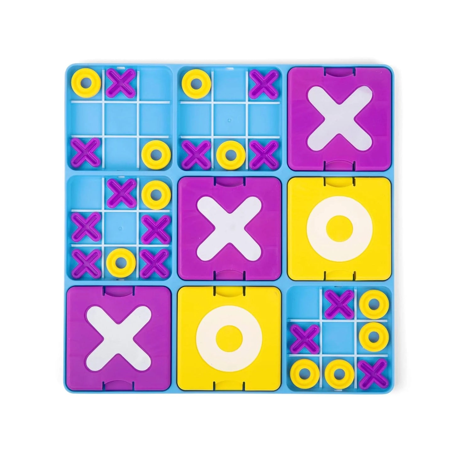 Ultimate Tic Tac Toe Board Game for Kids 8+ & Family | Strategy Fun Game for Indoor & Outdoor Play