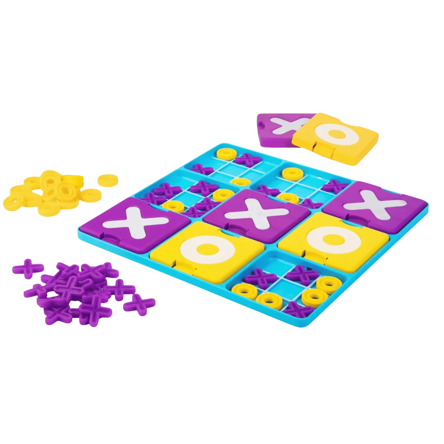Ultimate Tic Tac Toe Board Game for Kids 8+ & Family | Strategy Fun Game for Indoor & Outdoor Play