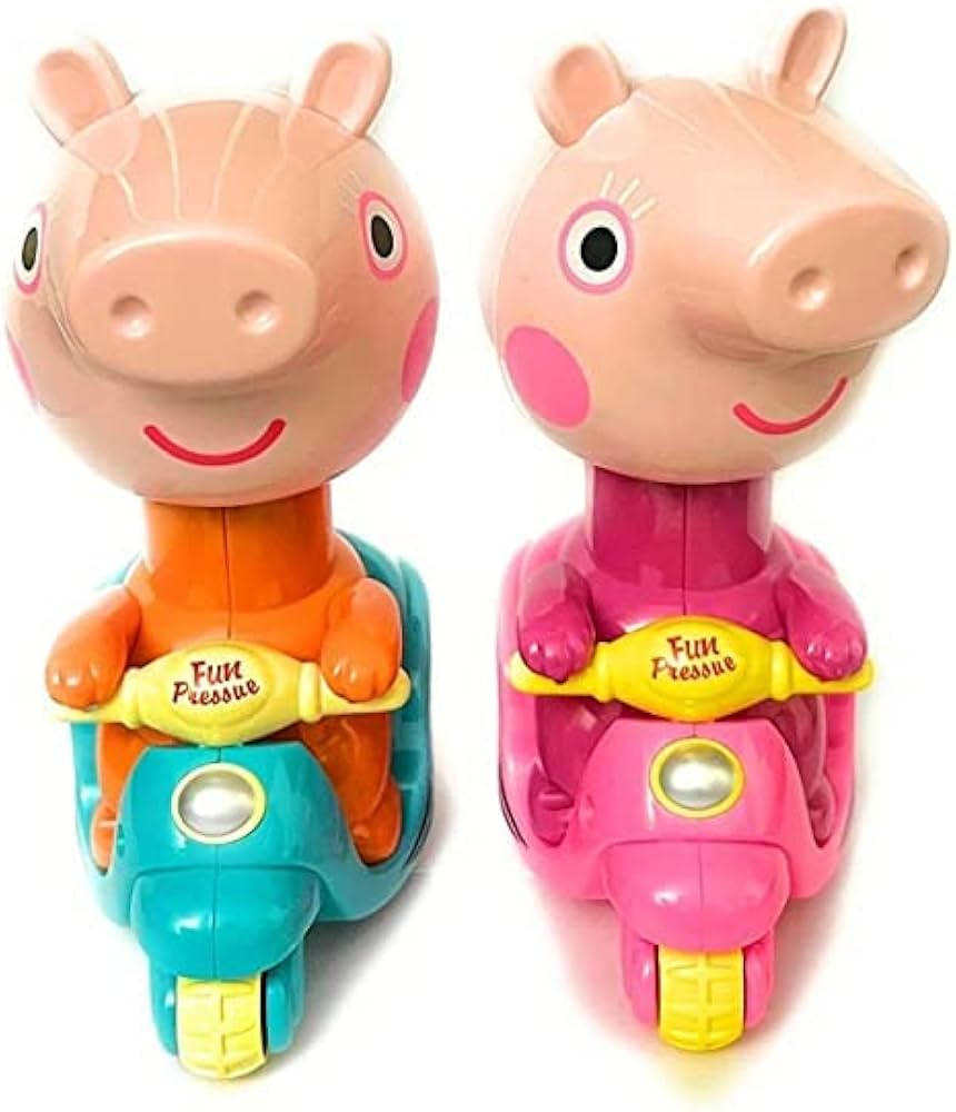 Unbreakable Peppa Pig Press and Go Toy - Any 1
