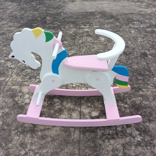 Unicorn Multicolour rocking Horse -Read Description