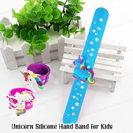Unicorn Wrist Band Silicone Wristbands for Kids Slap Bracelet - Any 1 piece
