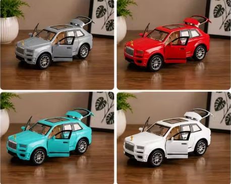 Vintage Rolls Royce Car Toy SUV Pull Back Toy Car Showpiece-Any 1