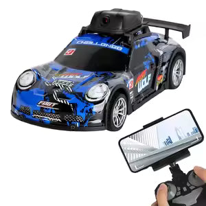 WIFI REAL TIME RC CAR, FPV Camera Racing Car 4CH PVC Drift Car Real-time Video Take Photos With Lights