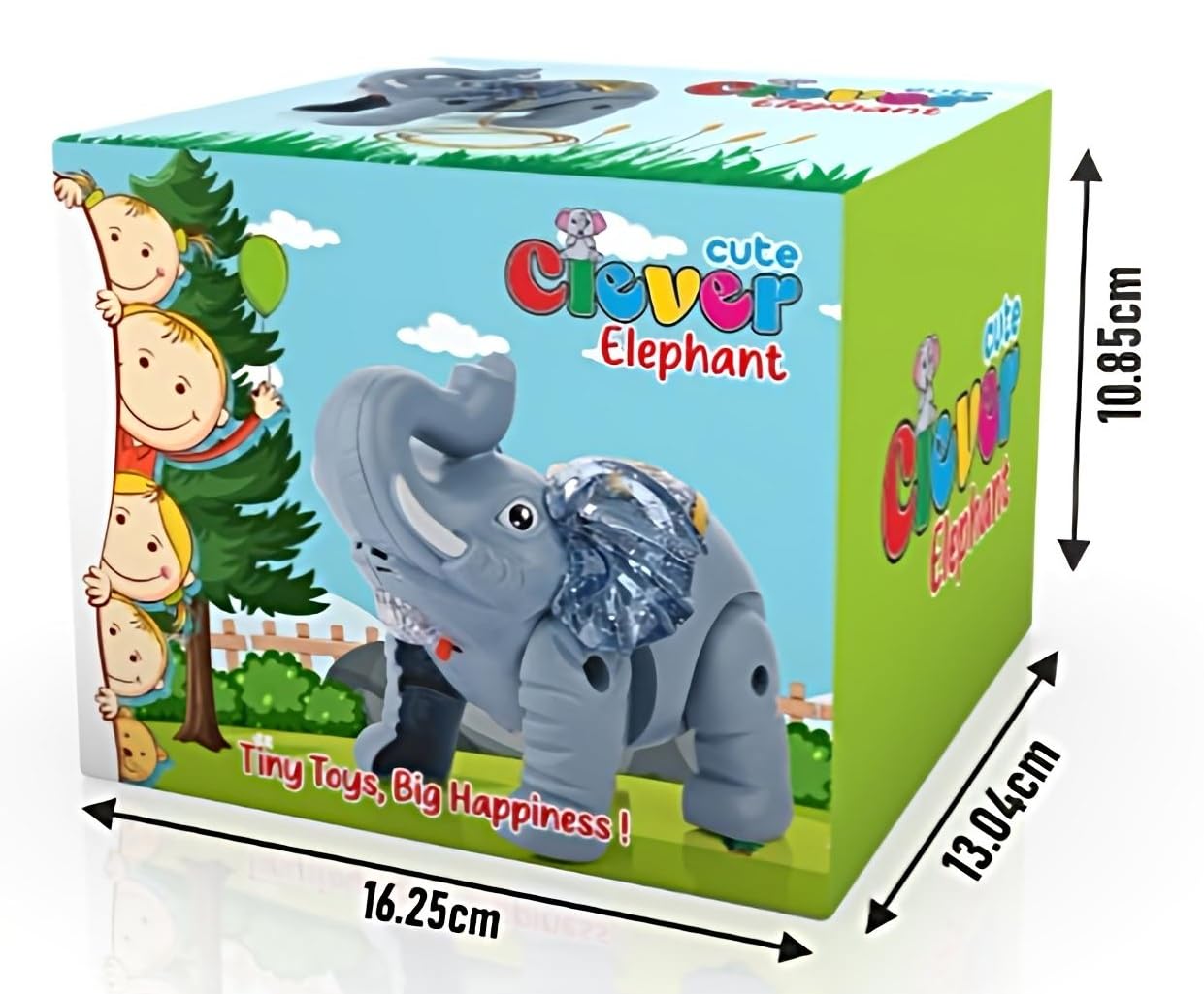 Walking Elephant Toy for Kids Light and Sound Toy