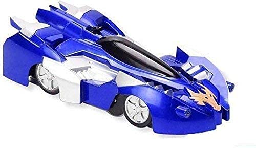 Wall Climbing Car Racing Unbreakable Metal face Zero Gravity Flashing Car with Infra Red Remote Control -Any 1