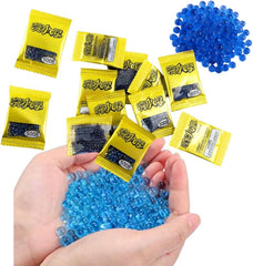 Water-Absorbent Orby Gel Balls 7-8mm - 500 pieces Blue Hydrogel Bullets