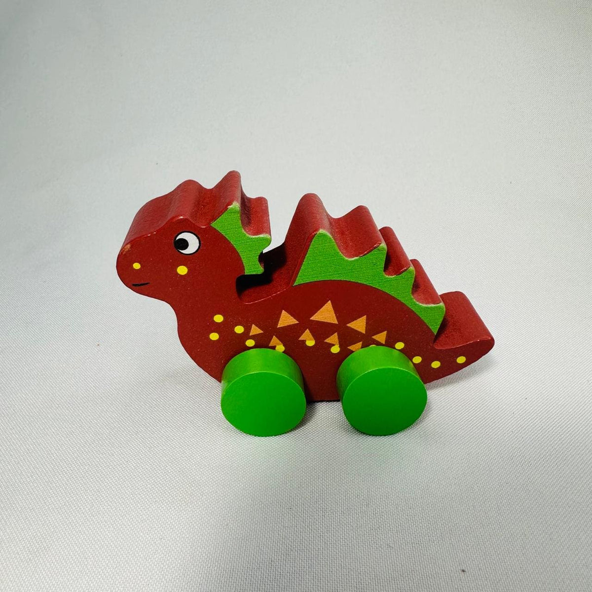 Wooden Dinosaur toy - Brown