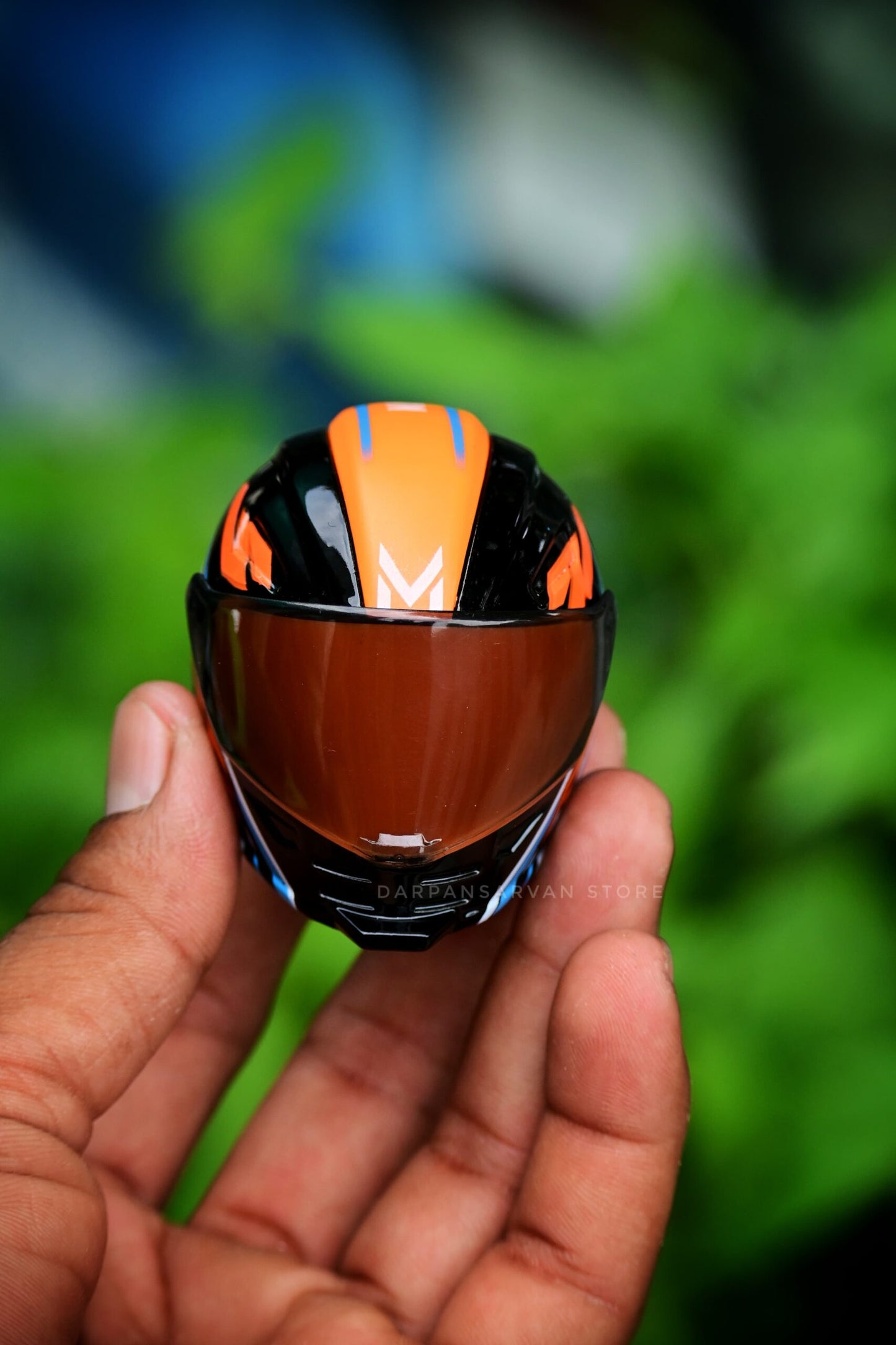 2-in-1 Transforming Helmet Toy | Die-Cast Metal Racer Mini Figure | Motorcycle Action Collectible (Helmet Rider) (Without Bike)-Any 1
