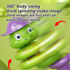 Whistle Spinning Snake Toy, 360 Rotating, Balance & Force Control, Fidget Toy for Kids -  Balancing Toy