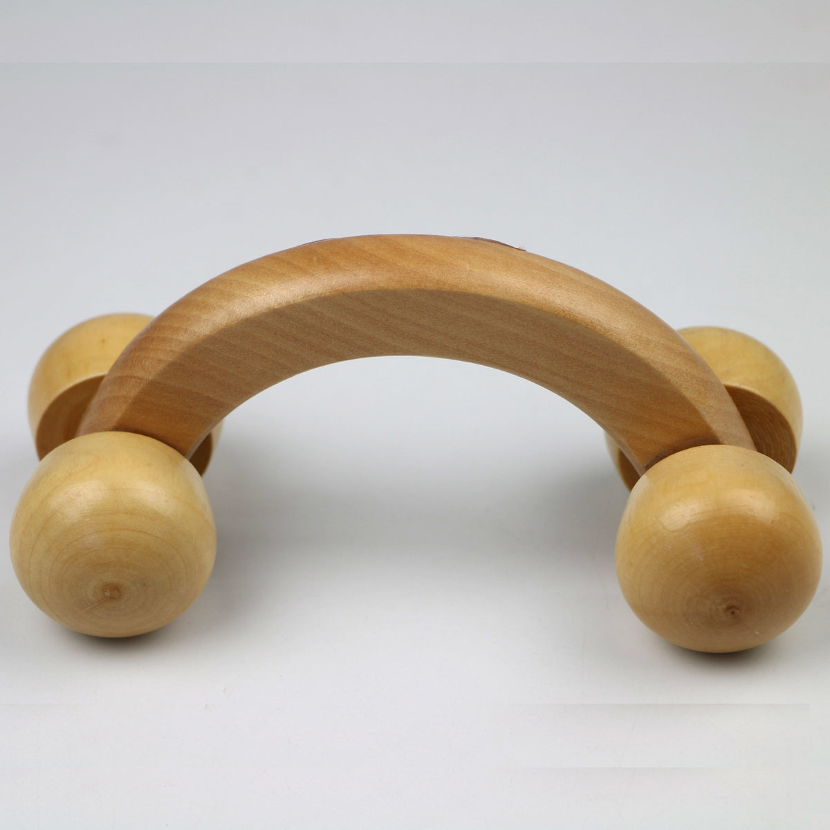 White Wooden unspiked Massager