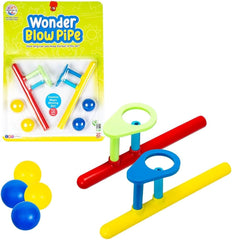Wonder Blow Pipe Set of 2, Creative Floating Ball Game