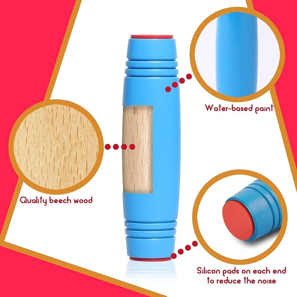 Wooden Mokuru Game - Fidget Amazing Desktop Toy - pack of 1 piece