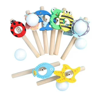 Wooden Floating Ball Game - Bernoulli's Law Demonstrating Toy for Kids and Adultspen