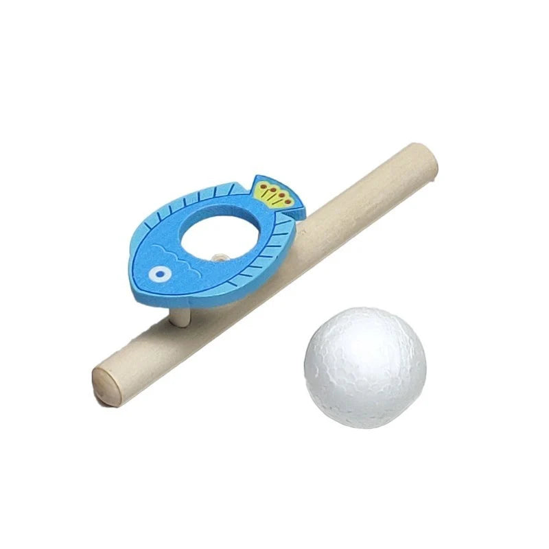 Wooden Floating Ball Game - Bernoulli's Law Demonstrating Toy for Kids and Adultspen