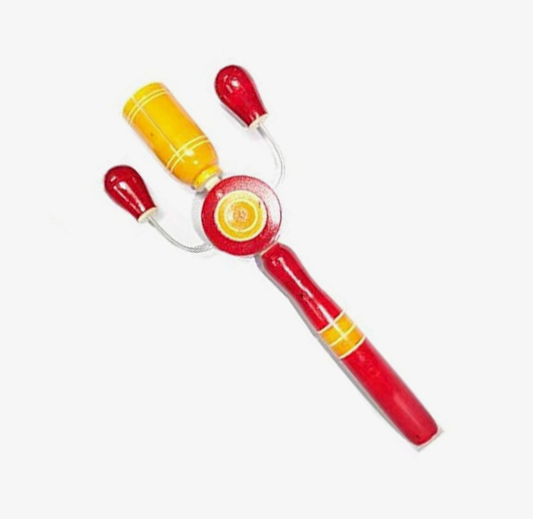 Wooden Tik Tik Big Rattle - Any 1