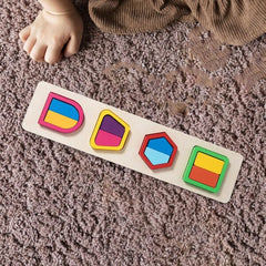 Wooden 4 in 1 Color Shape Matching Toy
