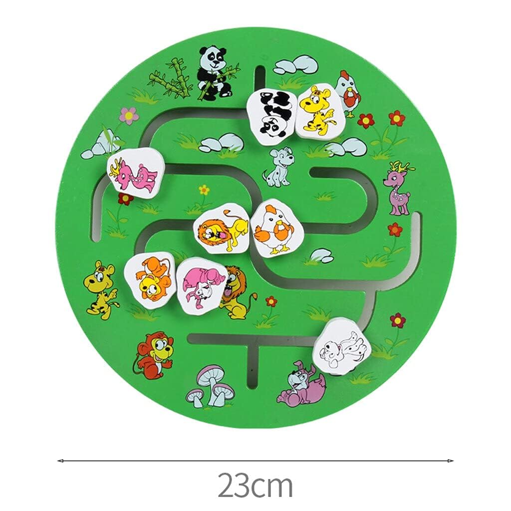 Wooden Animal Maze puzzle