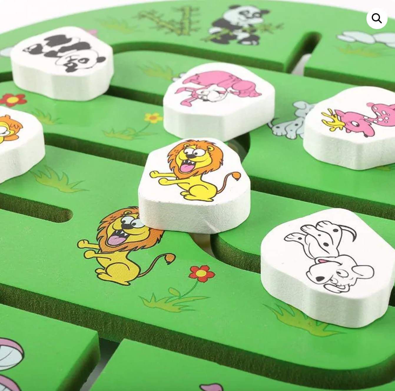 Wooden Animal Maze puzzle