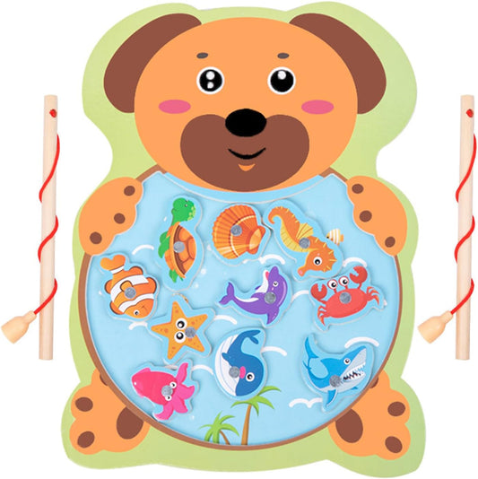 Wooden Board Fishing Game Set - pack of any 1