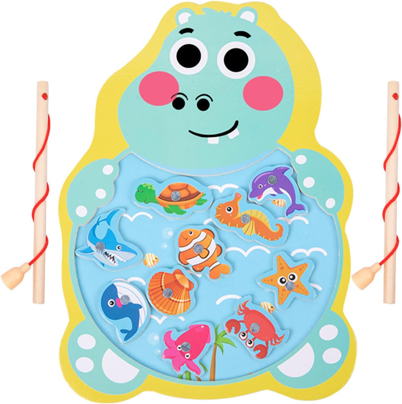 Wooden Board Fishing Game Set - pack of any 1