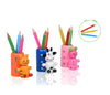Wooden Cartoon Pen stand - Pack of Any 1