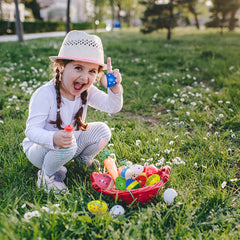 Wooden Colourful Egg Shaker Rattle For Babies - Any 1 Random