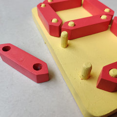 Wooden Digital Number Board Mathematics Game