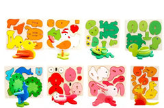 Wooden Fitting Animal puzzle
