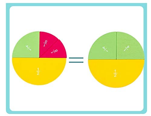 Wooden Fractions Mathematical Disk