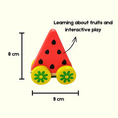 Wooden Fruits Cart - Water melon