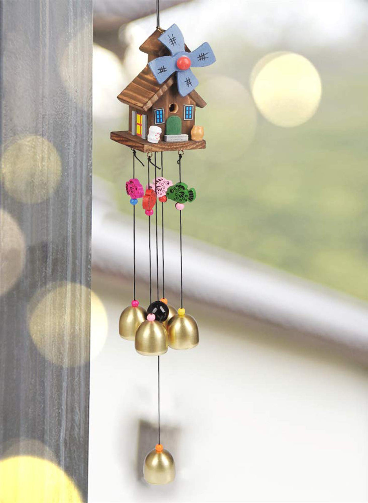 Wooden Hut chime