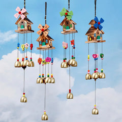 Wooden Hut chime